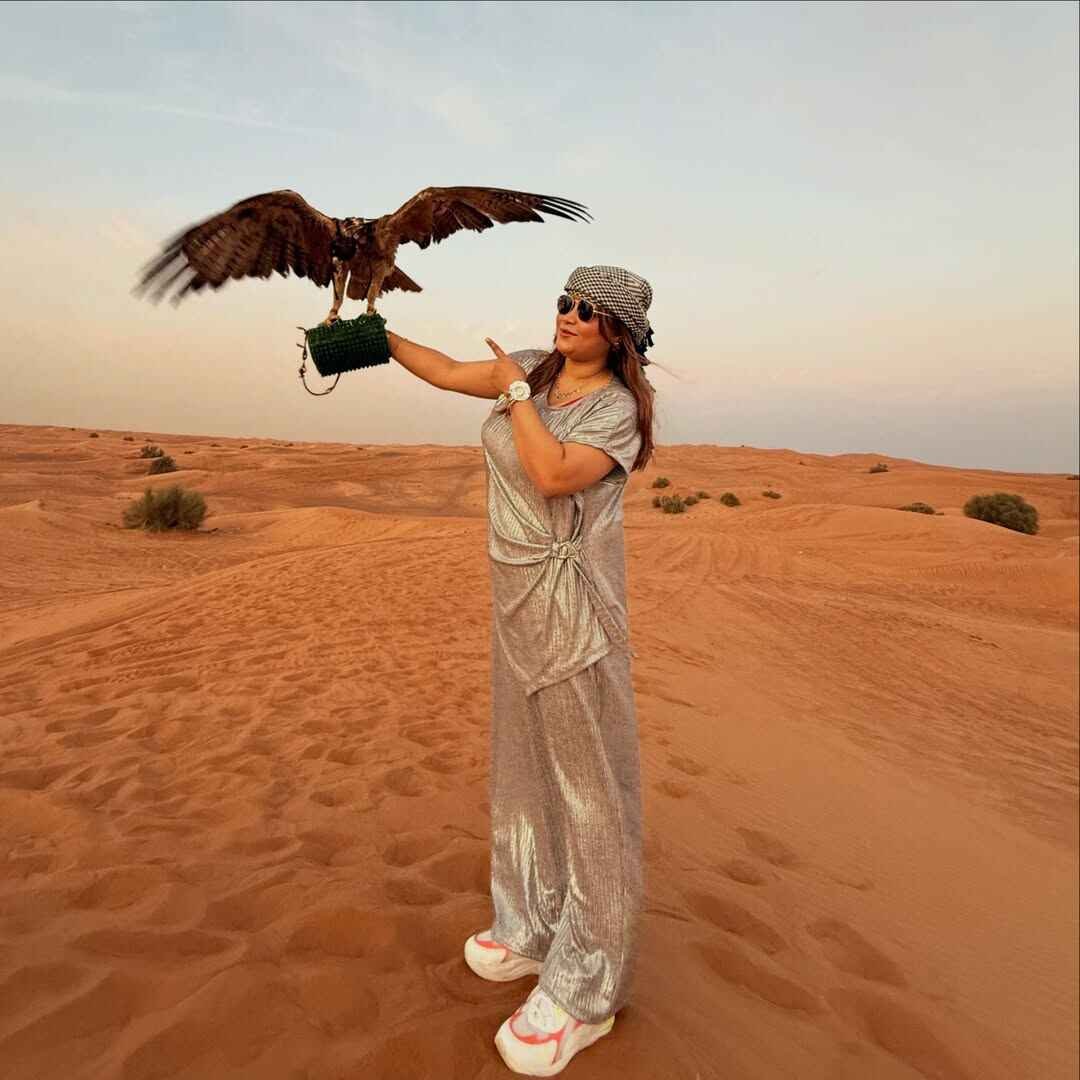 Falconry and Henna Painting Desert Safari’s Cultural Highlights