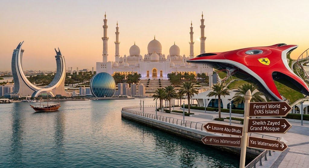 Dubai to Abu Dhabi City Tour