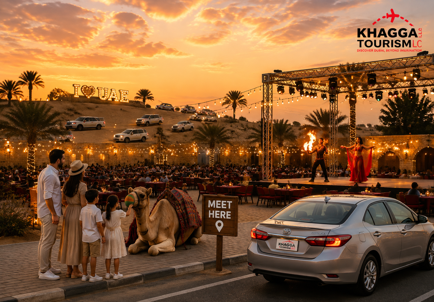 Self-Arrival Desert Safari Package