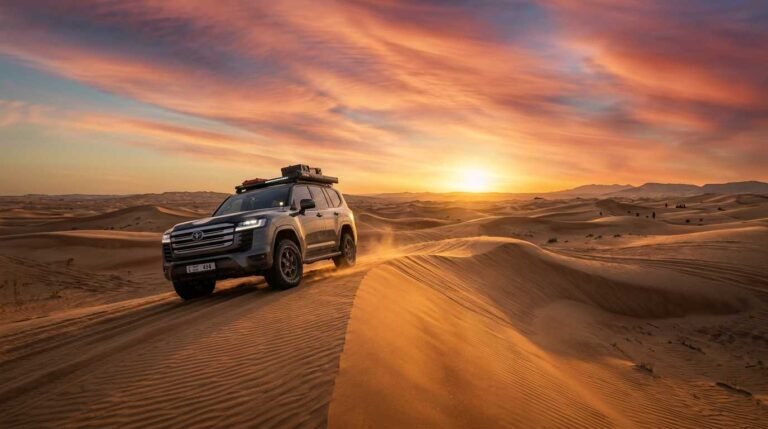 evening desert safari dubai