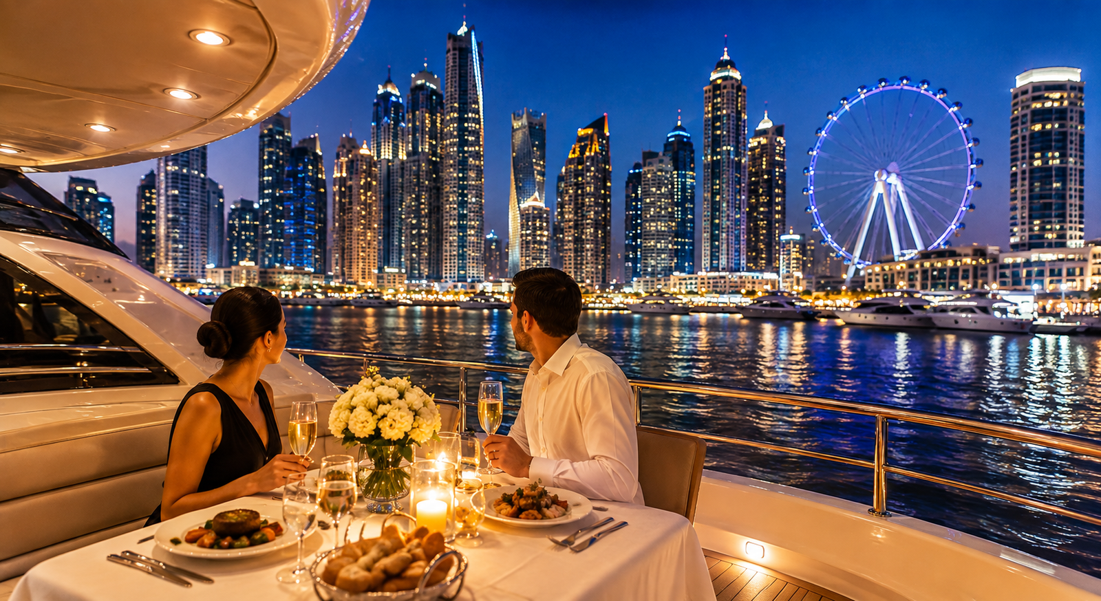 Dubai Marina Dhow Cruise Dinner