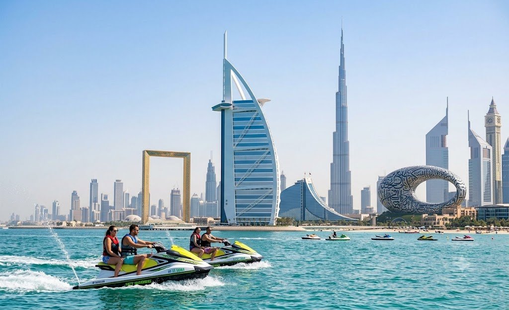 Dubai Marina Jet Ski Tour