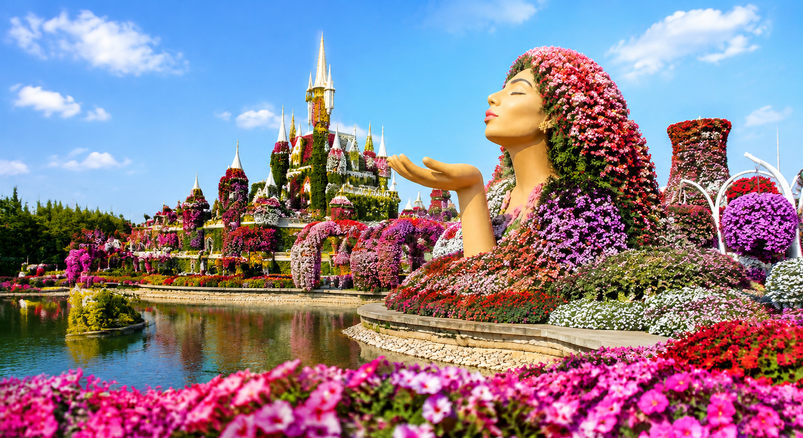 Dubai Miracle Garden Entry Ticket